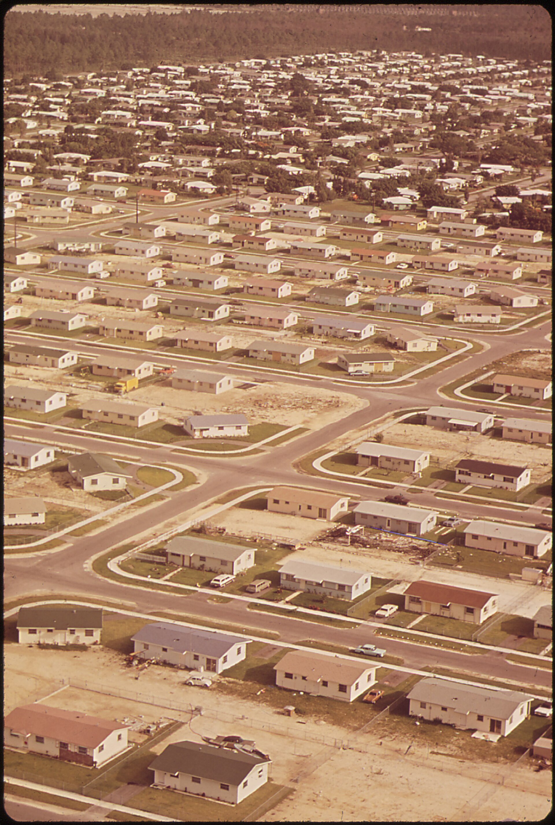 Coral Gables aerial view